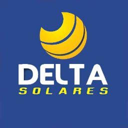 Logotipo da Delta Solares (Empresa de energia solar em Guanambi - BA)