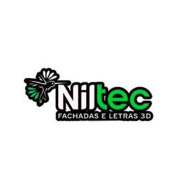 Logotipo da Niltec Fachadas e Letras 3d (Comunicação Visual em Guanambi - BA)